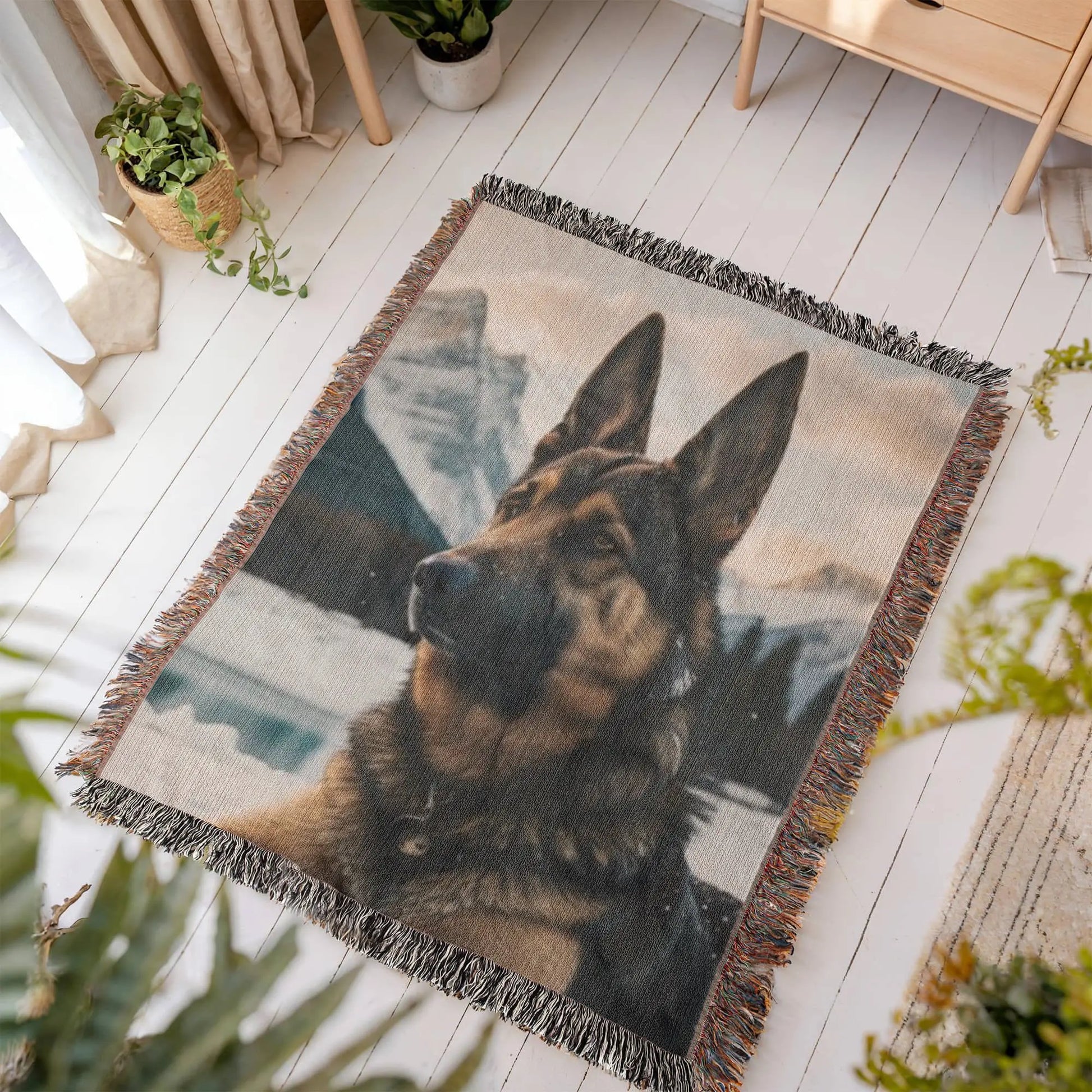 Personalized Photo Heirloom Blanket ShineOn Fulfillment