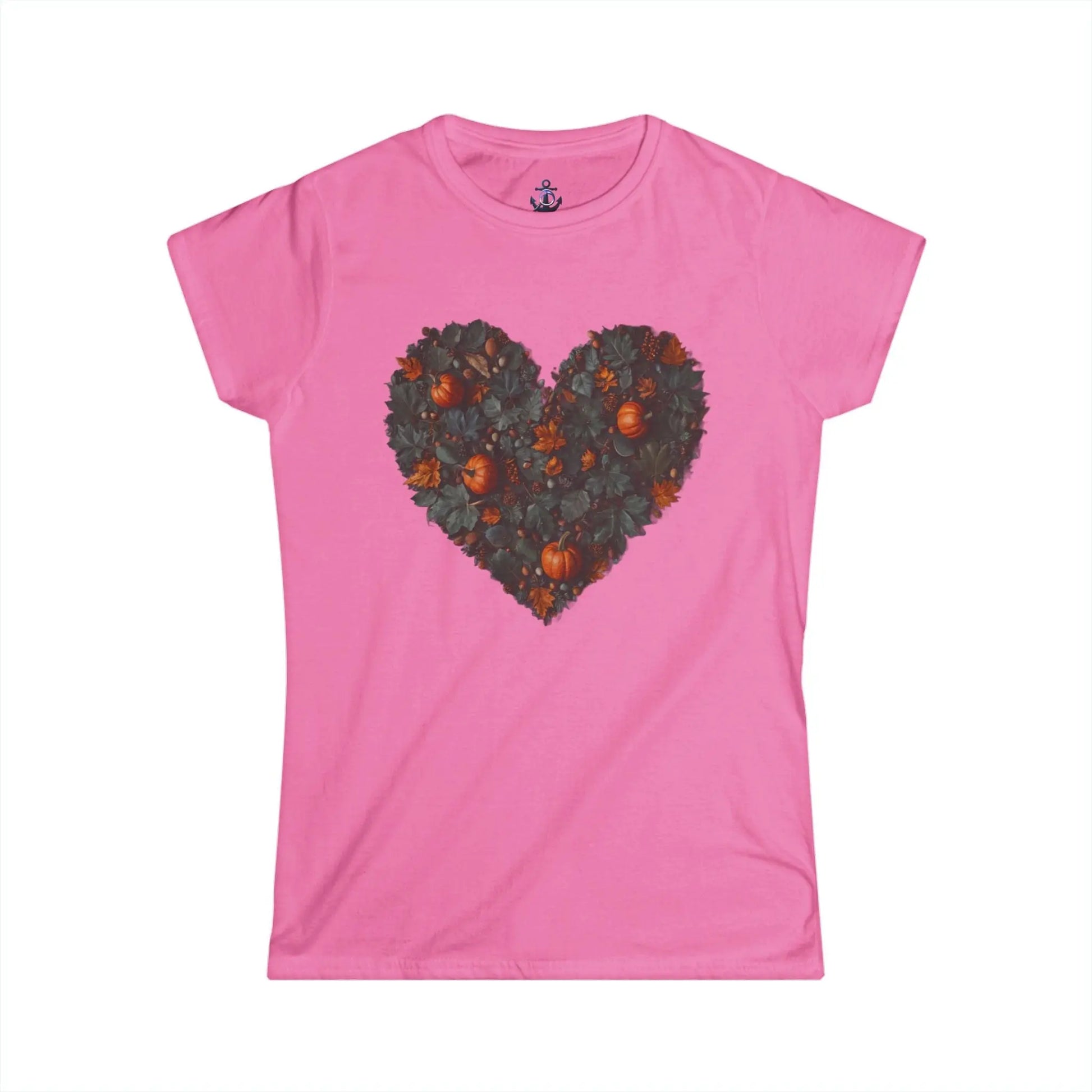 Azalea / S Pumpkin Heart Women's Softstyle Tee