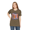 Heather Olive / S Pumpkin Unisex Jersey Short Sleeve Tee