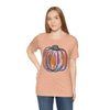 Heather Peach / S Pumpkin Unisex Jersey Short Sleeve Tee