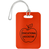 #1 Teacher Luggage Bag Tags