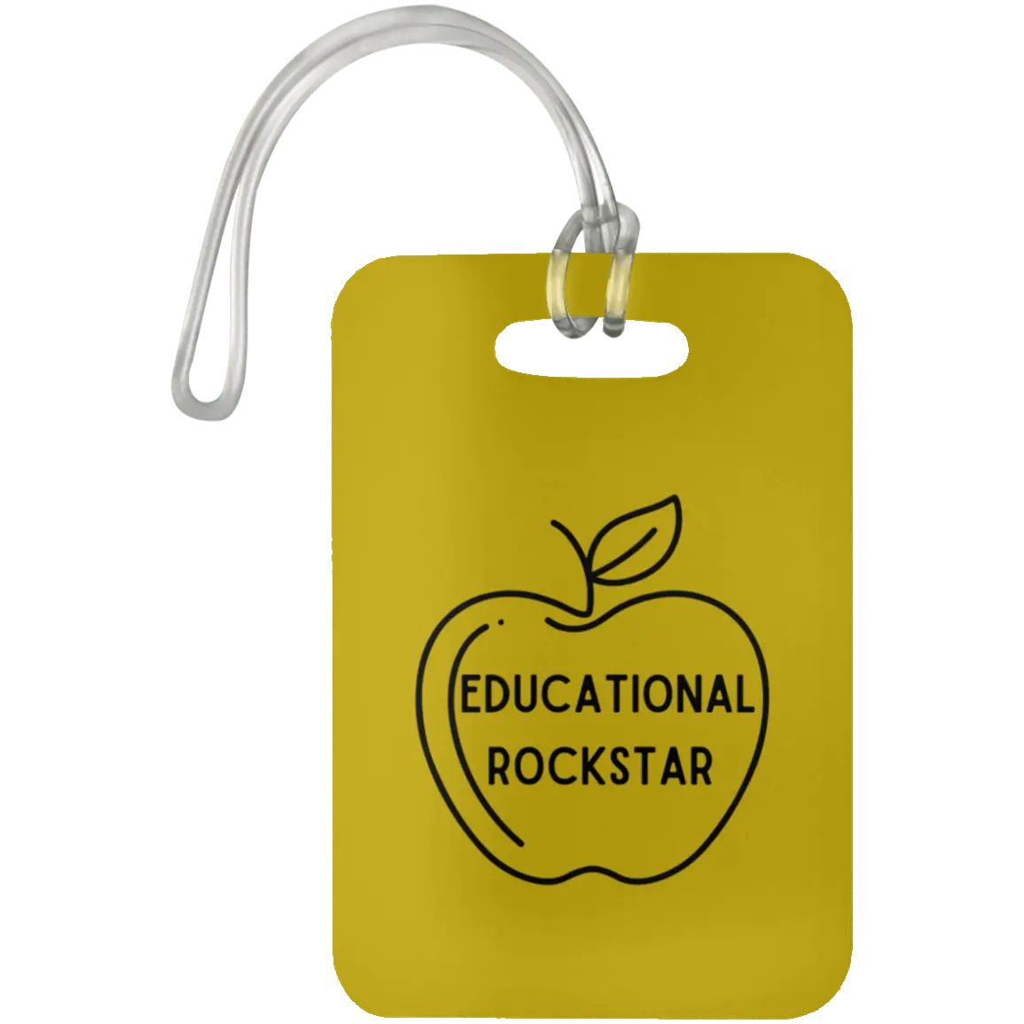 #1 Teacher Luggage Bag Tags