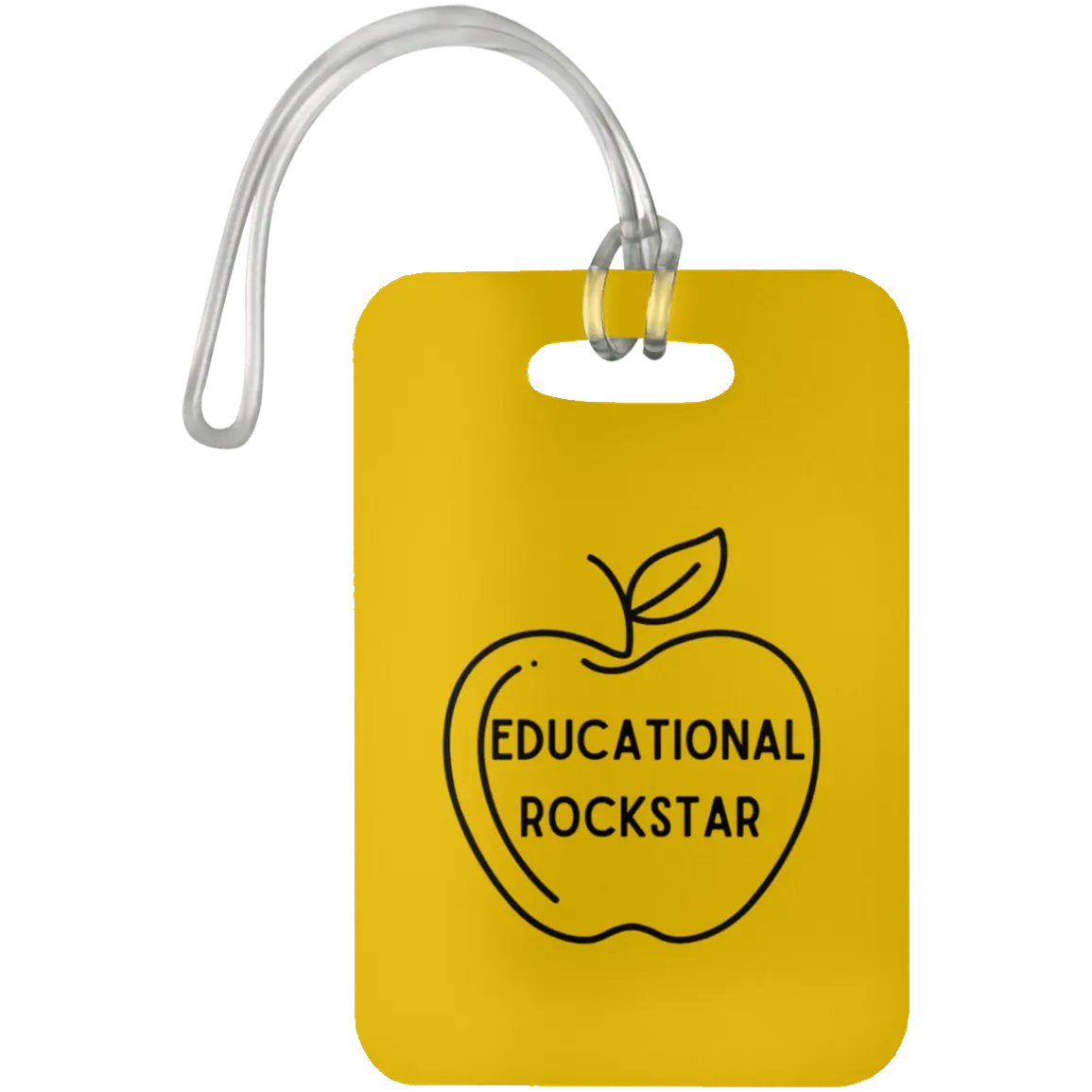#1 Teacher Luggage Bag Tags