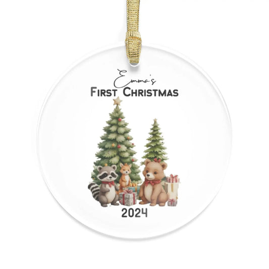 AnchorFinds.com Accessories Baby's First Christmas Acrylic Ornament