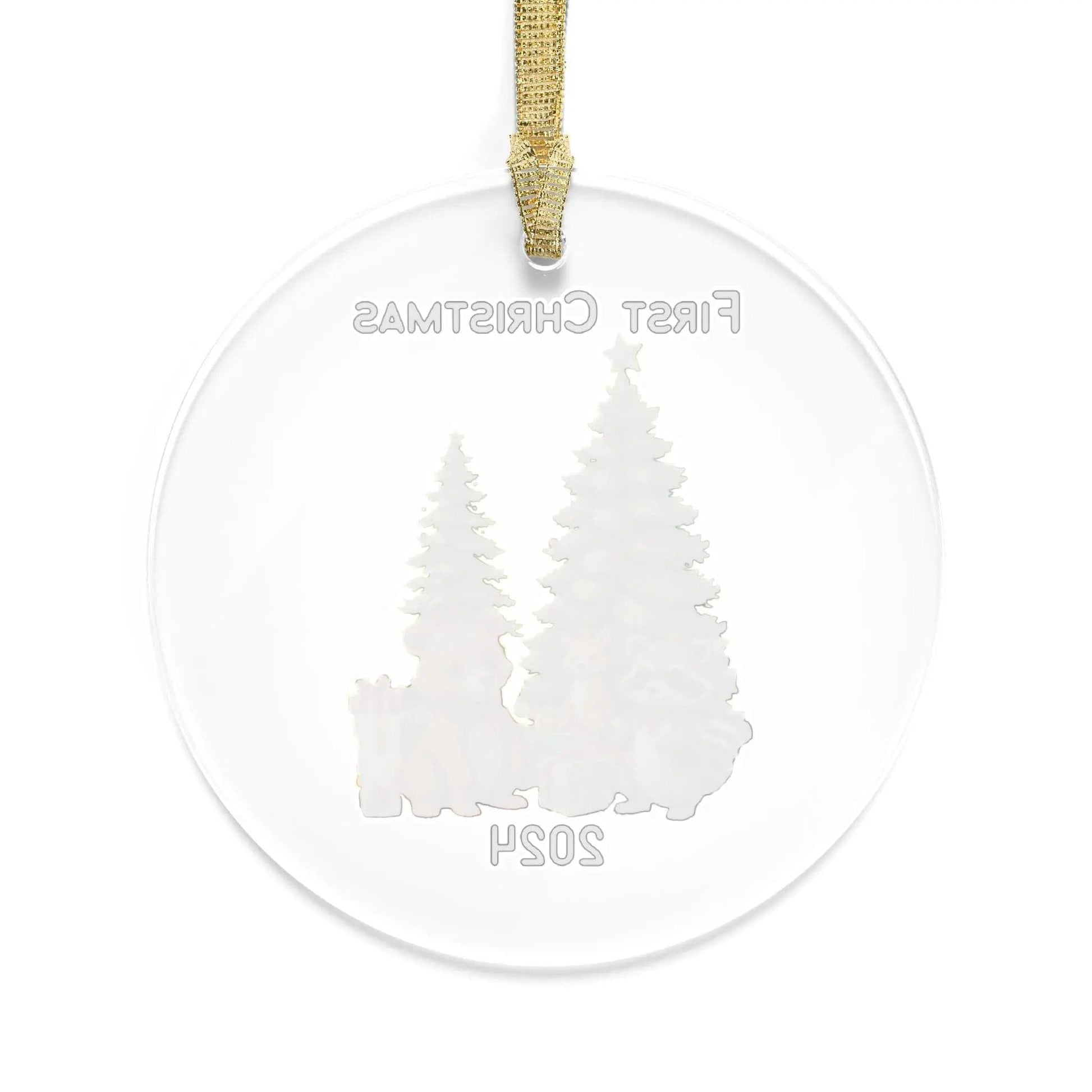 AnchorFinds.com Accessories Basic No Name/2025 Baby's First Christmas Acrylic Ornament