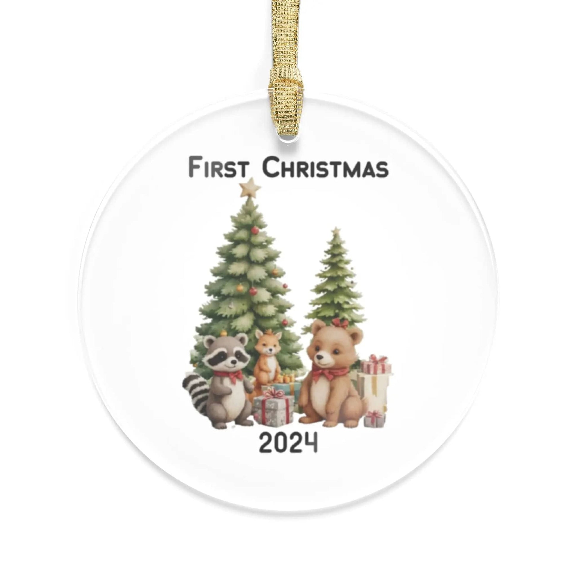 AnchorFinds.com Accessories Basic No Name/2025 Baby's First Christmas Acrylic Ornament