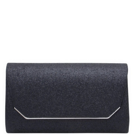 AnchorFinds.com Bags Black Fashion Texture Evening Crossbody Clutch Bag