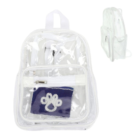 AnchorFinds.com Bags Clear Transparent Stadium Approved Backpack