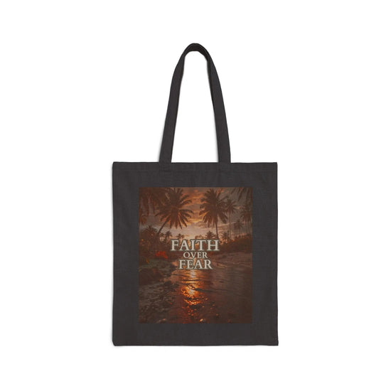 AnchorFinds.com Bags Faith Over Fear Canvas Tote: Style, Strength, and Inspiration