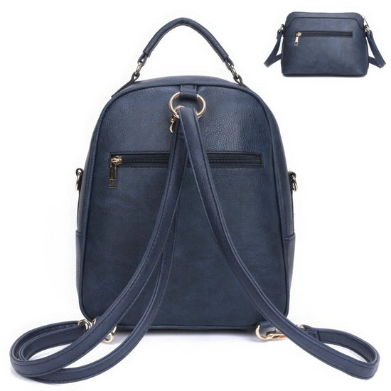 AnchorFinds.com Bags Gold 3in1 Cute Bear Design Handle Backpack W Crossbody And Wallet Set