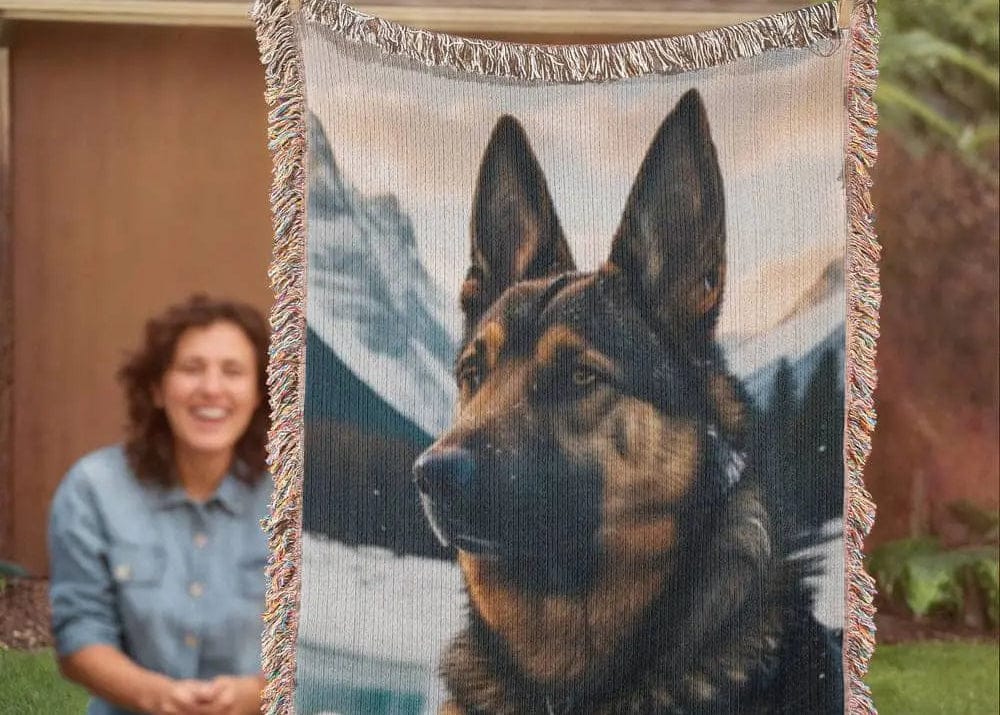 AnchorFinds.com Blanket Personalized Photo Heirloom Blanket