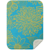 AnchorFinds.com Blankets Turquoise / Small 30X40 Flower Mink Sherpa Blanket: Unparalleled Comfort Meets Stunning Design