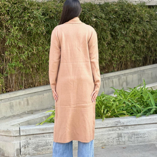 AnchorFinds.com Clover Fine Knit Midi Cardi Cardigan With Pockets