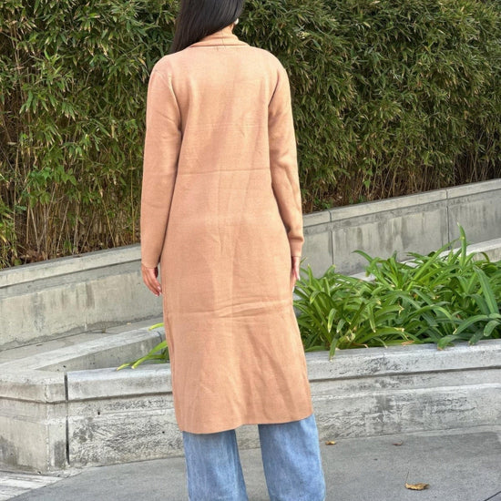 AnchorFinds.com Clover Fine Knit Midi Cardi Cardigan With Pockets