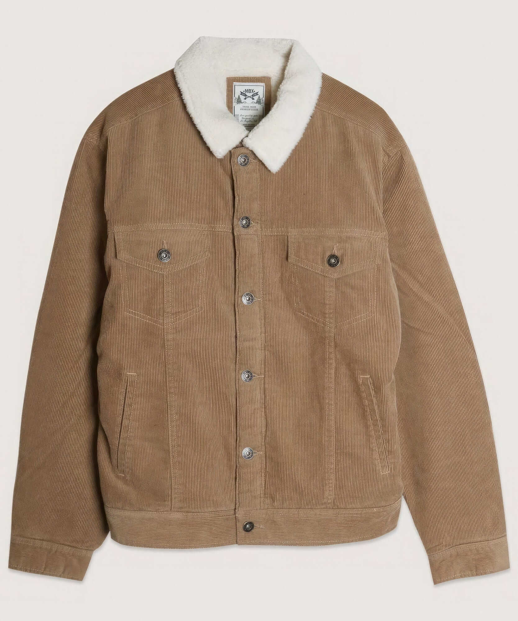 AnchorFinds.com Coats Casual Corduroy Lined Trucker Jacket: Timeless Elegance Meets Modern Comfort