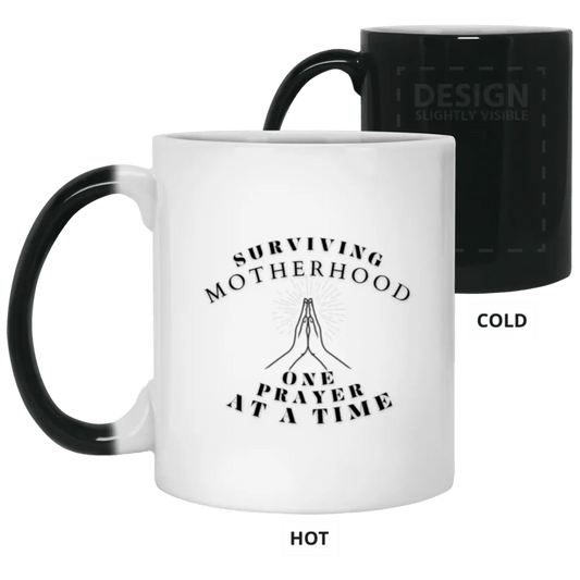 AnchorFinds.com Drinkware One Prayer at a Time 11oz Color Changing Mug