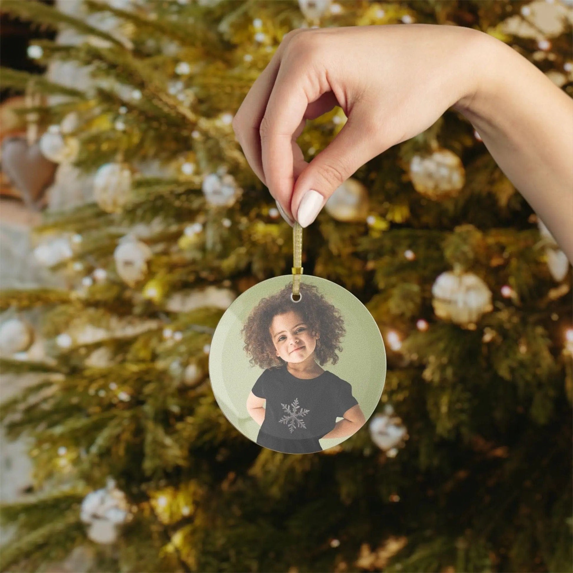 AnchorFinds.com Home Decor 1 pc / Round / One Size Customized Acrylic Ornaments
