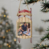 AnchorFinds.com Home Decor 2.1'' × 4.6'' / 1 pc Personalized Sled Ornaments - Festive Holiday Decor