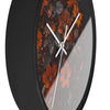 AnchorFinds.com Home Decor Black / White / 10" Pressed Leaves Wall Clock