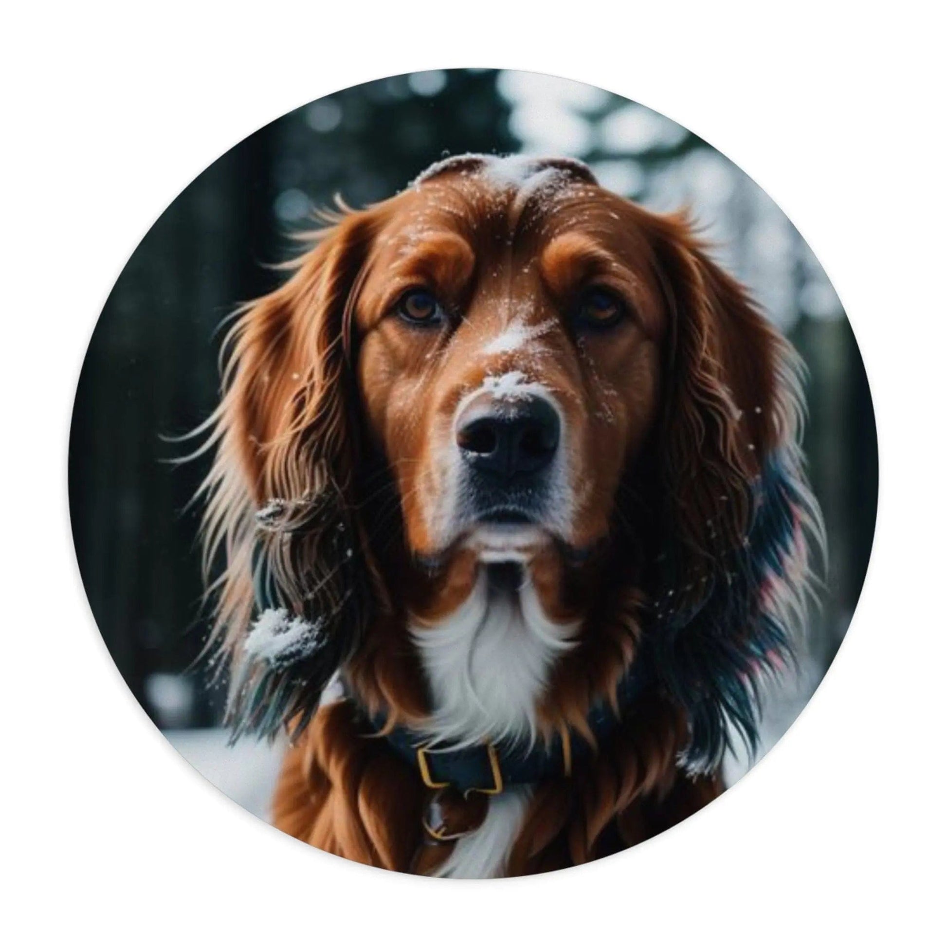 AnchorFinds.com Home Decor Cocker Spaniel 1 / Round Dog Lovers Mouse Pad: Unleash Your Love for Dogs!