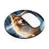 AnchorFinds.com Home Decor Pomeranian 1 / Round Dog Lovers Mouse Pad: Unleash Your Love for Dogs!