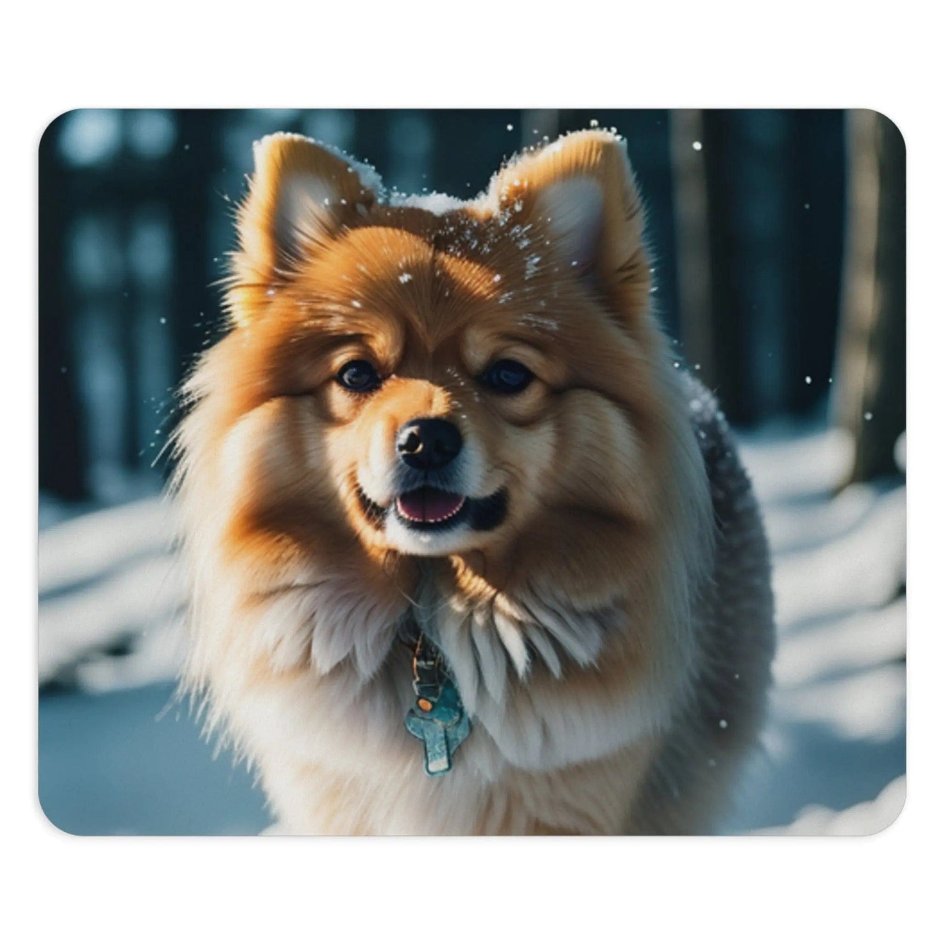 AnchorFinds.com Home Decor Pomeranian 3 / Rectangle Dog Lovers Mouse Pad: Unleash Your Love for Dogs!