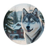 AnchorFinds.com Home Decor Siberian Husky / Round Dog Lovers Mouse Pad: Unleash Your Love for Dogs!