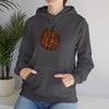 AnchorFinds.com Hoodie Charcoal / S Dog Paw Pumpkin Unisex Heavy Blend™ Hooded Sweatshirt