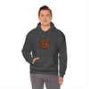AnchorFinds.com Hoodie Dark Heather / S Dog Paw Pumpkin Unisex Heavy Blend™ Hooded Sweatshirt