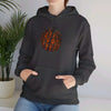 AnchorFinds.com Hoodie Dark Heather / S Dog Paw Pumpkin Unisex Heavy Blend™ Hooded Sweatshirt