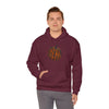AnchorFinds.com Hoodie Maroon / S Dog Paw Pumpkin Unisex Heavy Blend™ Hooded Sweatshirt