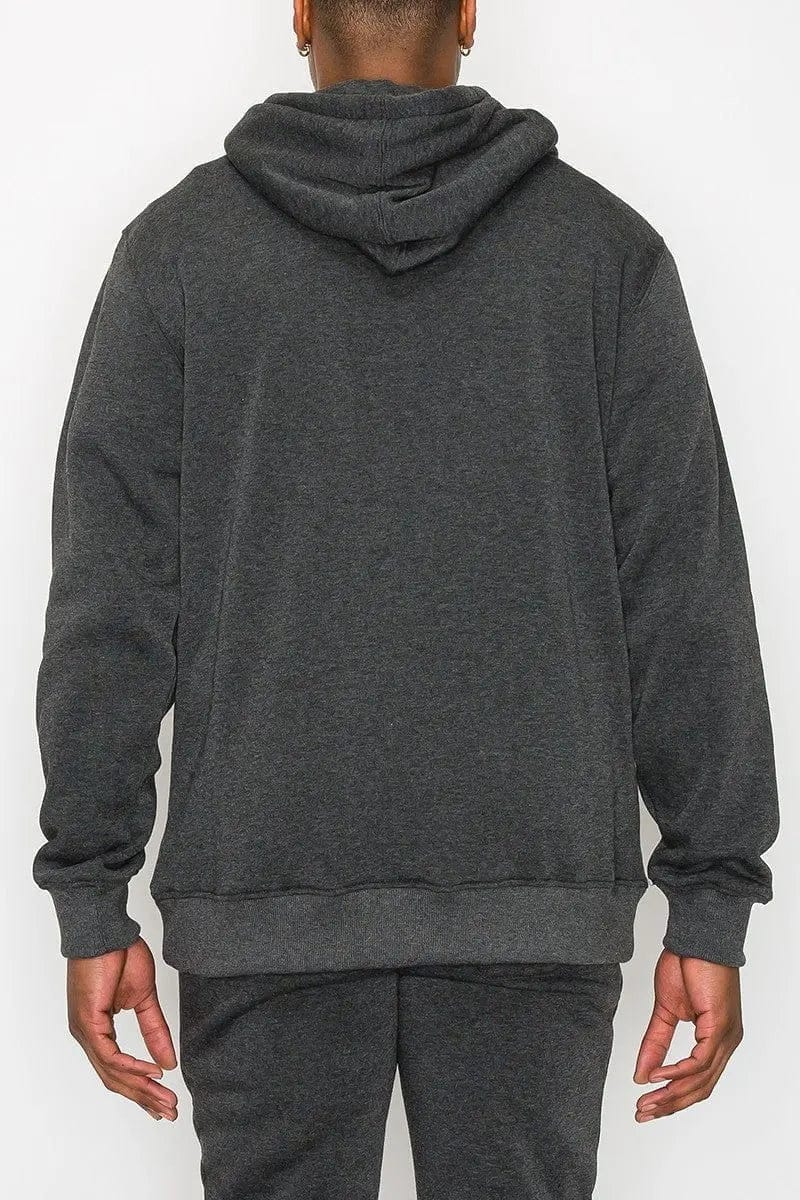 AnchorFinds.com Hoodie Pullover Hoodie with Kangaroo Pocket - Charcoal
