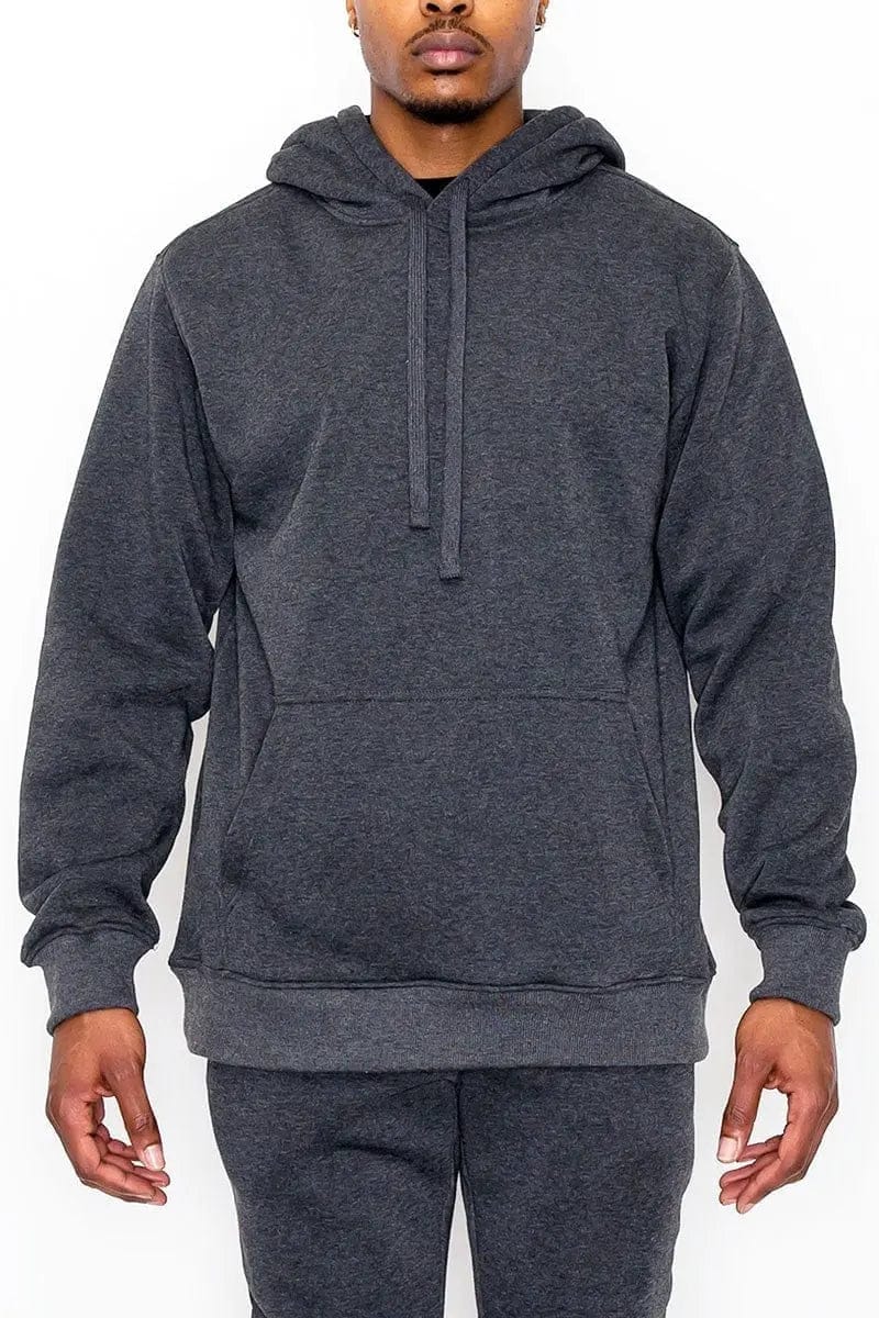 AnchorFinds.com Hoodie Pullover Hoodie with Kangaroo Pocket - Charcoal