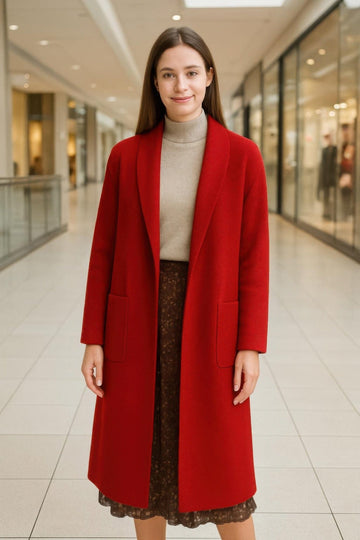 AnchorFinds.com Jackets S Premium Long Maxi Cardigan With Pockets W/ Stretch