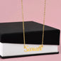 AnchorFinds.com Jewelry 18k Yellow Gold Finish / Standard Box Custom Name Necklace