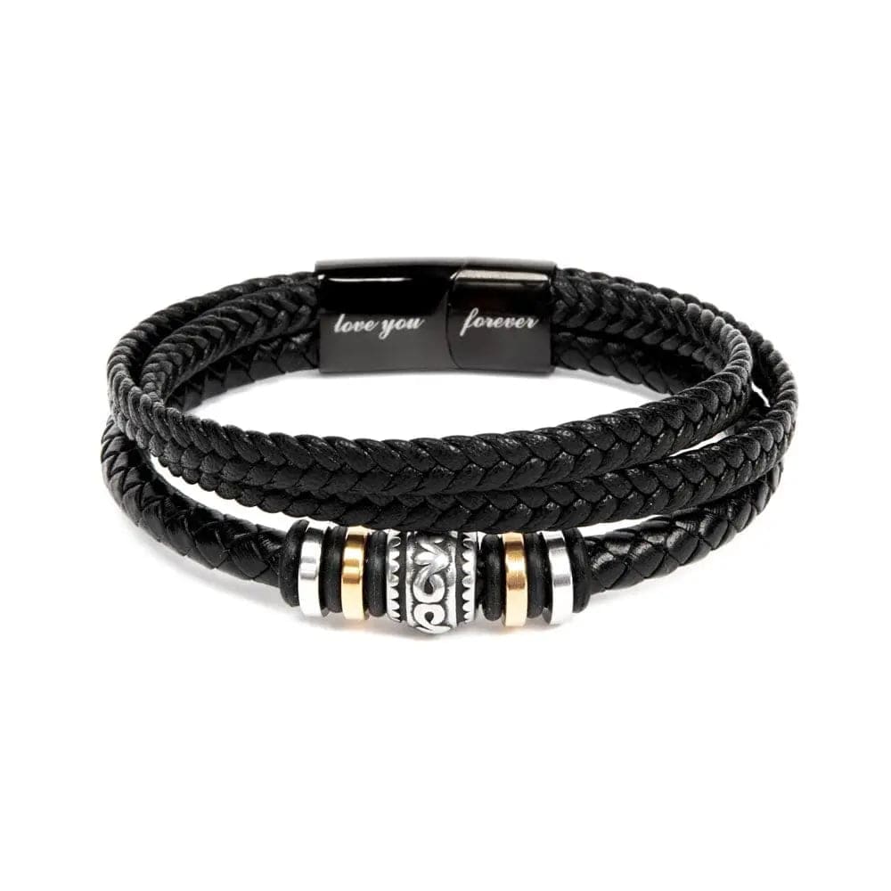 AnchorFinds.com Jewelry Be My Valentine Men's "Love You Forever" Bracelet