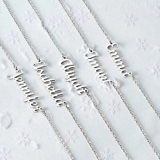 AnchorFinds.com Jewelry Custom Name Necklace
