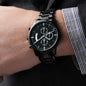 AnchorFinds.com Jewelry Customized Black Chronograph Watch