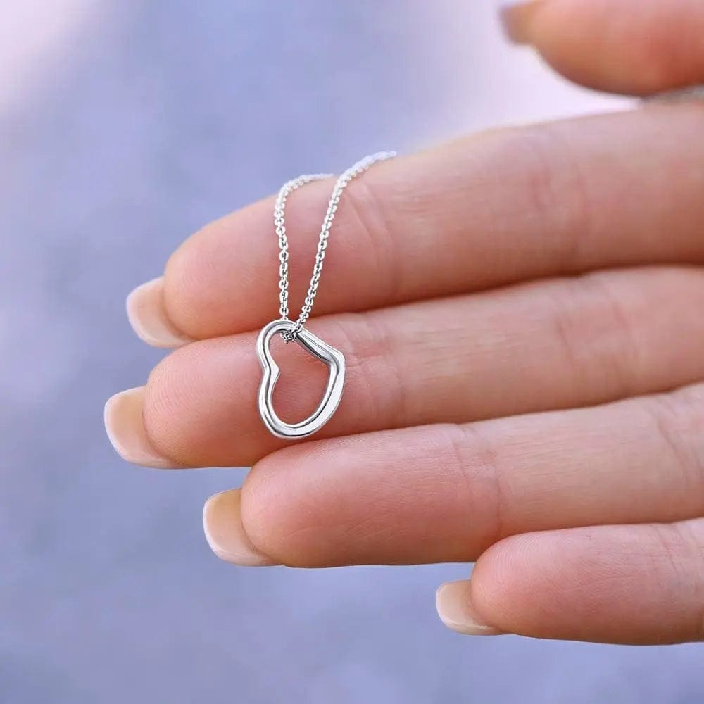 AnchorFinds.com Jewelry Delicate Heart Necklace