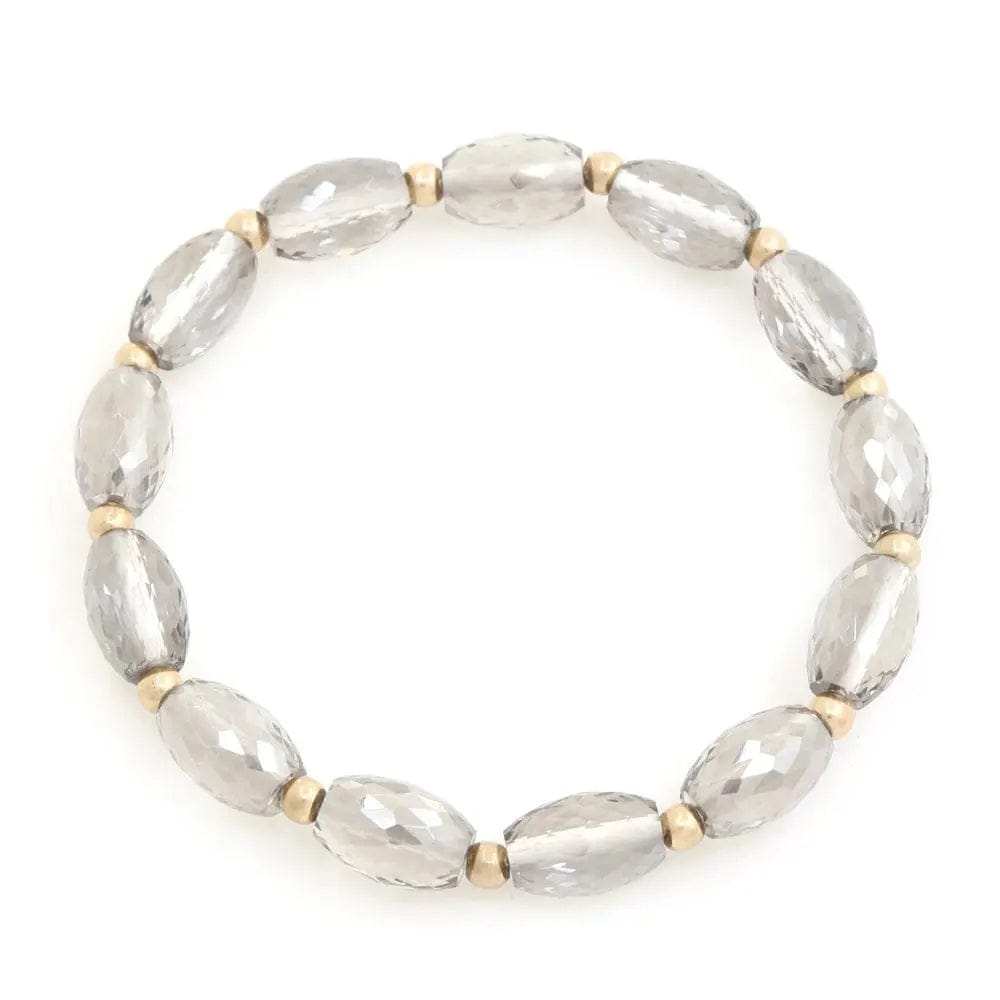 AnchorFinds.com Jewelry Jet Beaded Bracelet in Multi, Jet, Ivory, or Taupe – Elevate Your Style