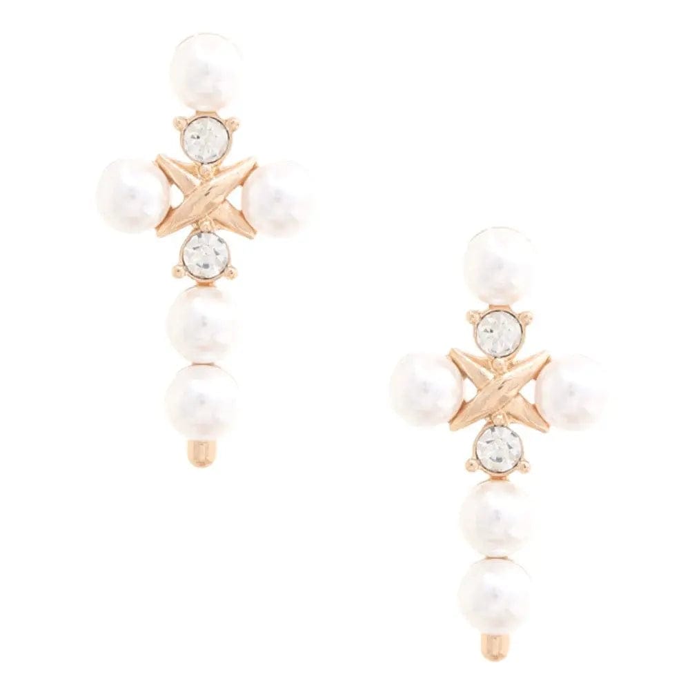 AnchorFinds.com Jewelry Pearl Bead Dangle Earring