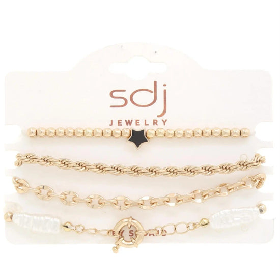 AnchorFinds.com Jewelry Sodajo Star Beaded Bracelet Set