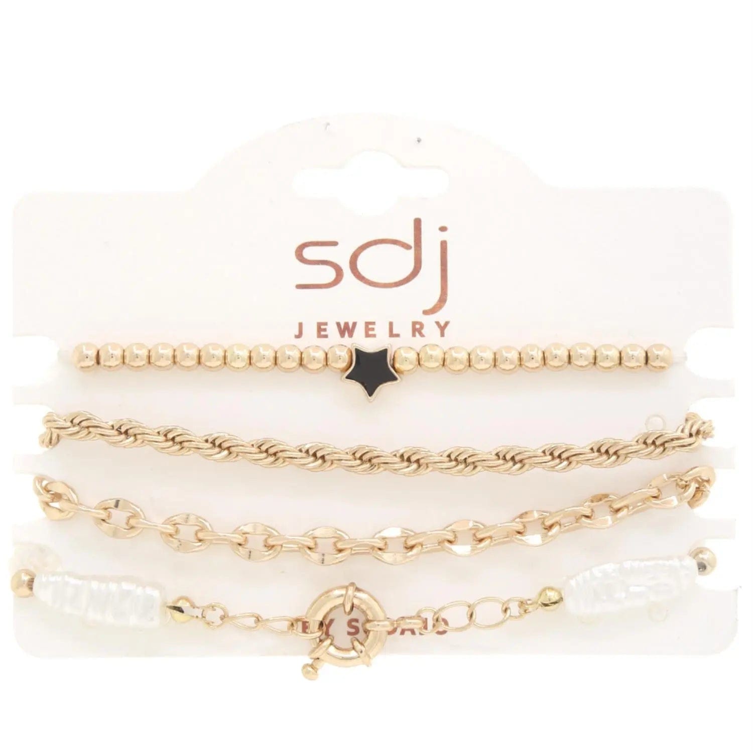 AnchorFinds.com Jewelry Sodajo Star Beaded Bracelet Set
