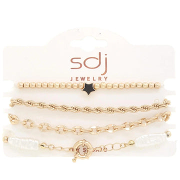 AnchorFinds.com Jewelry Sodajo Star Beaded Bracelet Set