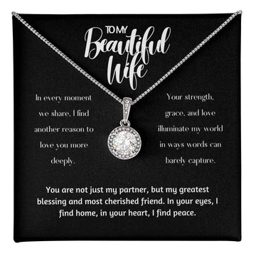 AnchorFinds.com Jewelry Two Tone Box To My Beautiful Wife