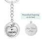 AnchorFinds.com Keychain #1 Teacher Keychain: A Timeless Tribute to Educators