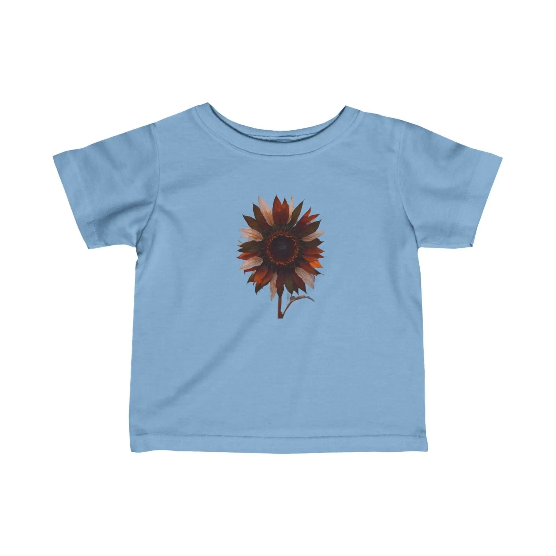 AnchorFinds.com Kids clothes Light Blue / 6M Sunflower Infant Fine Jersey Tee: Comfort and Durability for Little Ones