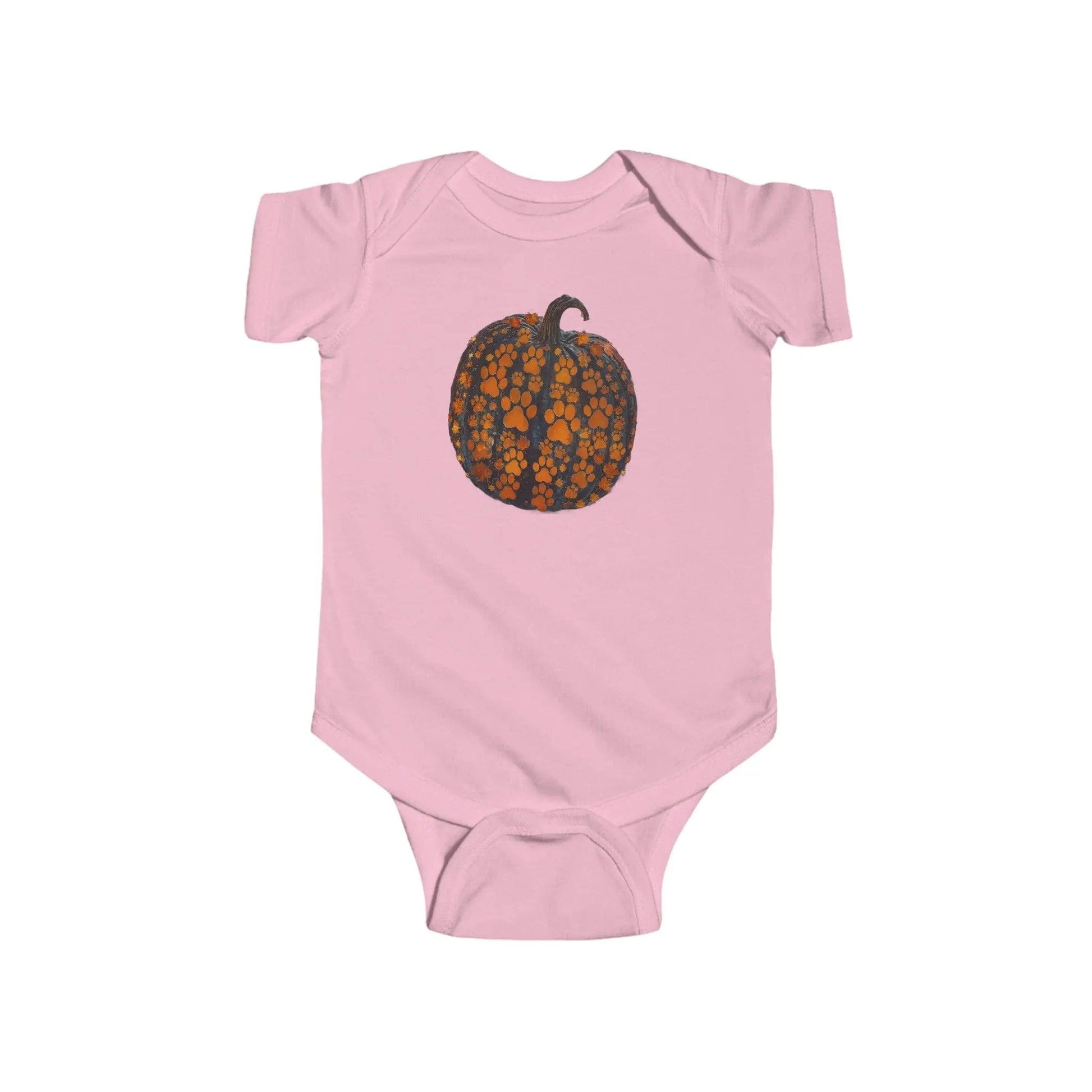 AnchorFinds.com Kids clothes Pink / 6M Paw Pumpkin Infant Fine Jersey Bodysuit