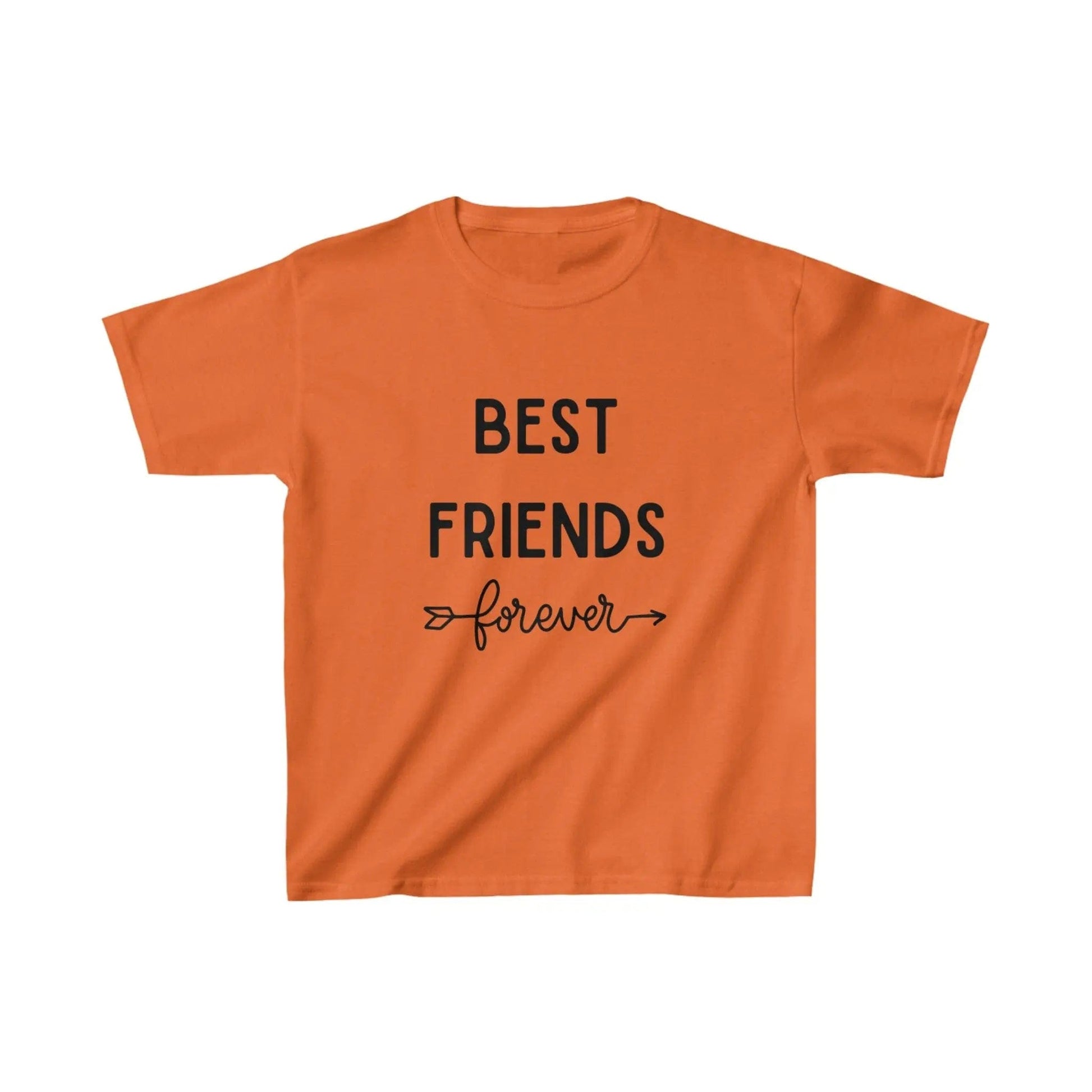 AnchorFinds.com Kids clothes XS / Orange Best Friends Forever Kids Heavy Cotton™ Tee