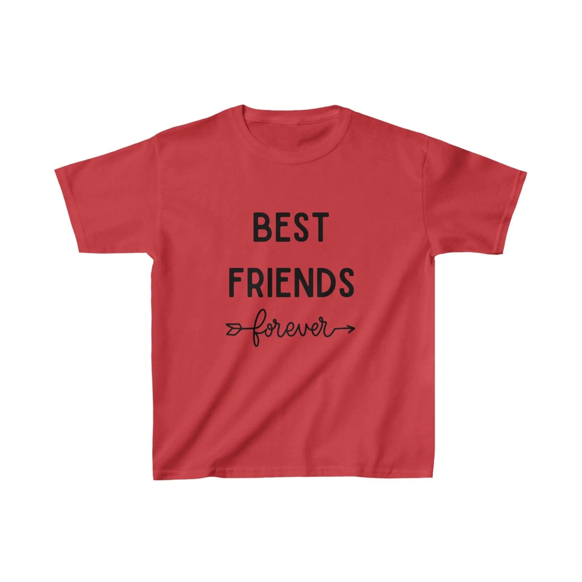 AnchorFinds.com Kids clothes XS / Red Best Friends Forever Kids Heavy Cotton™ Tee